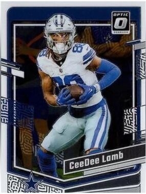 🇨🇦NOW $1🍀 CeeDee Lamb 2023 Panini Optic Dallas Cowboys NFL Football Card